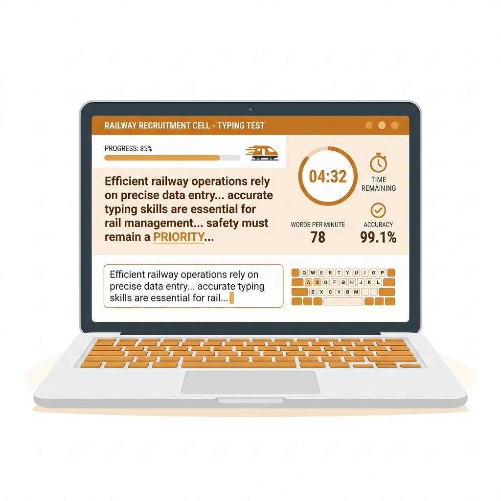 RRB NTPC Typing Test
