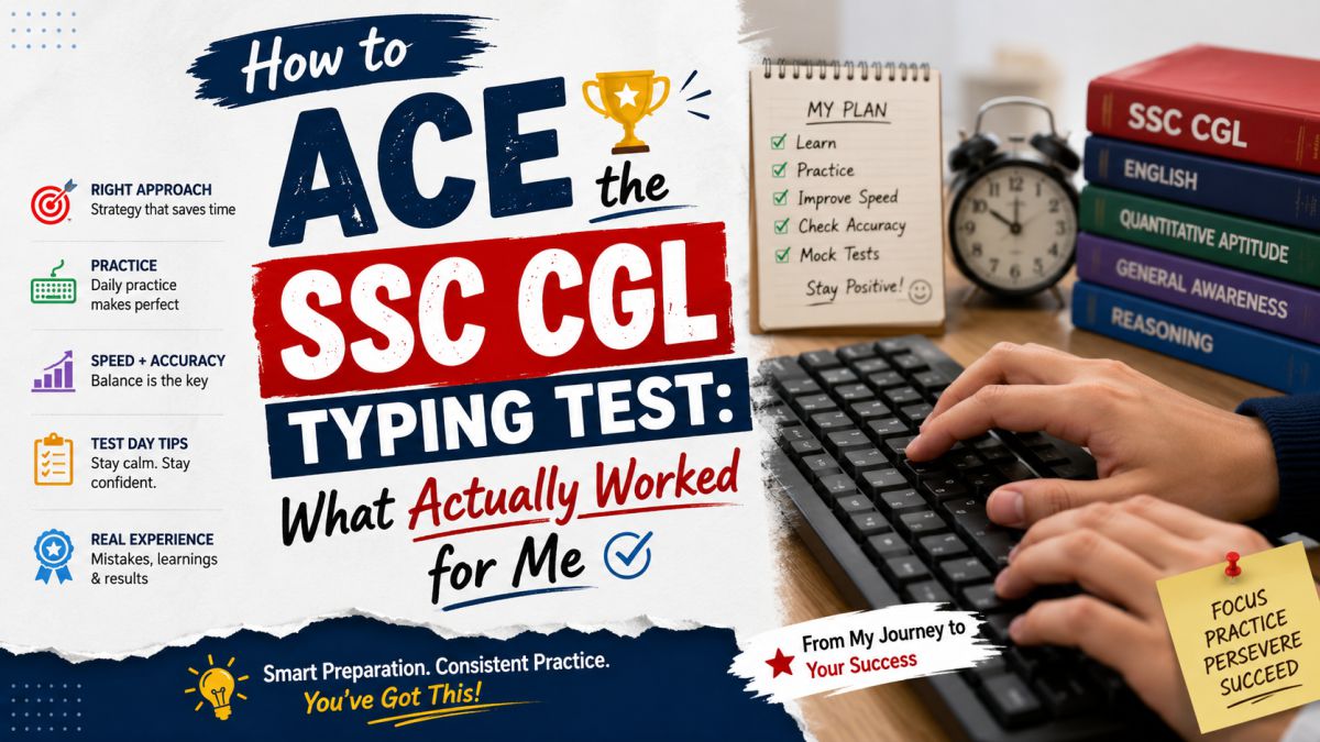 How to Ace the SSC CGL Typing Test: What Actually Worked for Me